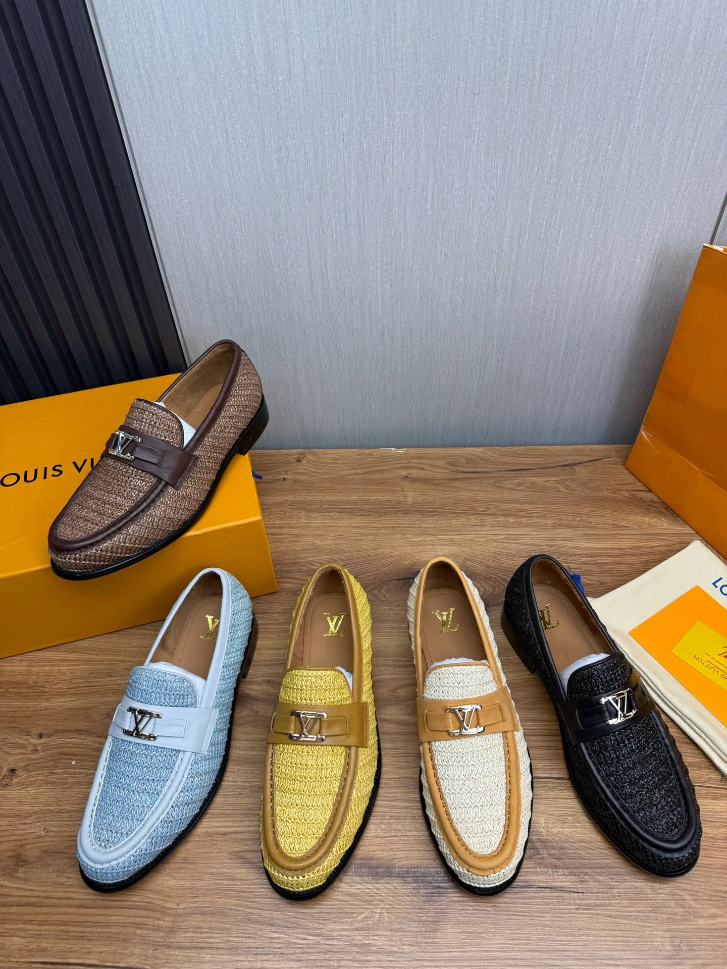 Factory 680💰 LV. Men's business casual leather shoes, all made of imported original brand leather, just to create a more comfortable wearing experience, original non-slip and wear-resistant outsole ✔️16-45 (38.45 non-returnable)